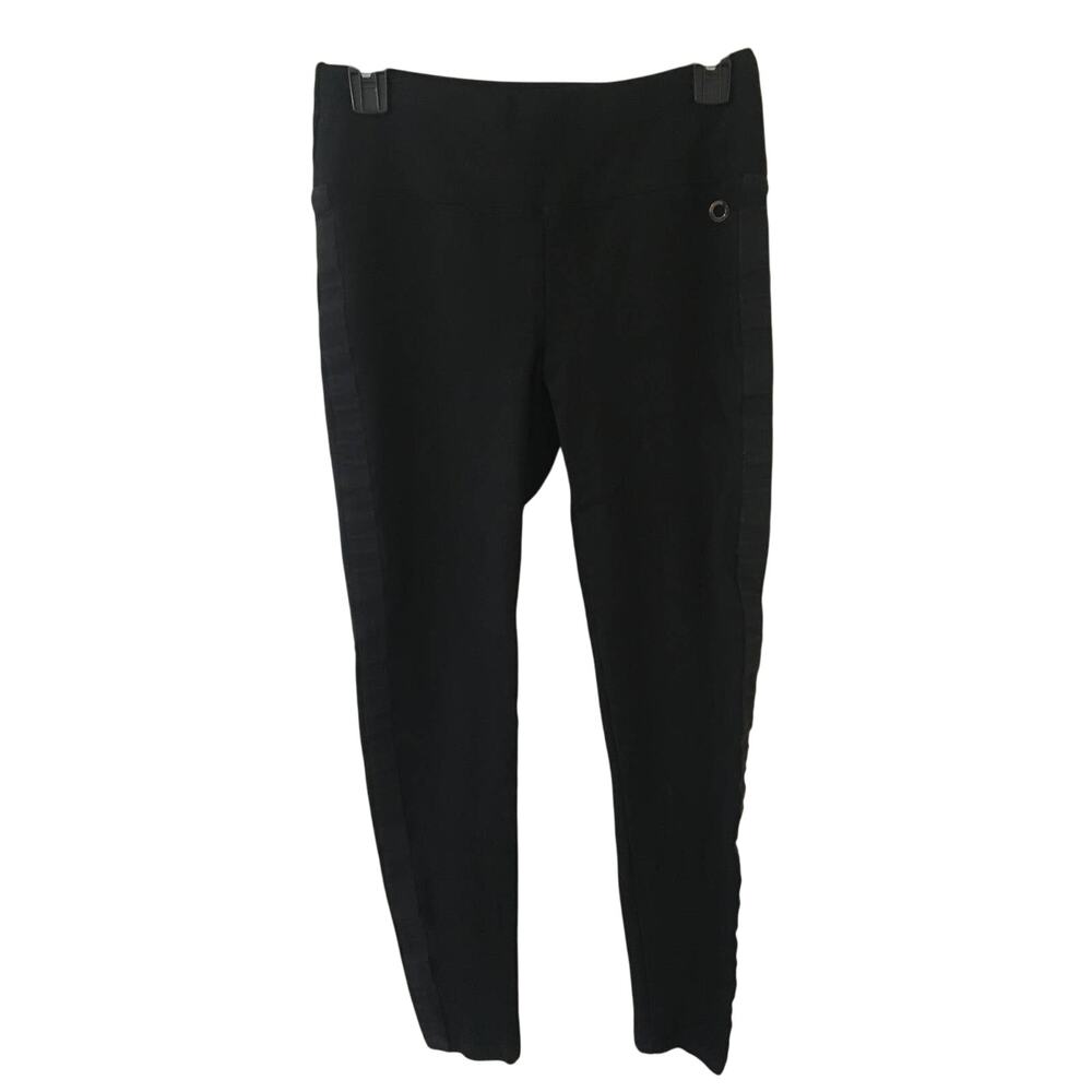 Calvin Klein Performance Stretch Size Small Tuxedo Stripe Pull On Skinny Pants